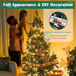 6 Ft Realistic Christmas Tree Home Decoration