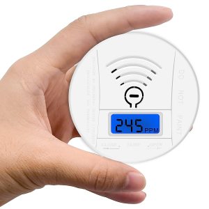 Carbonsafe Carbon Monoxide Detector With Digital Display