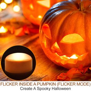 Home Most 4-Pack Halloween Led Pumpkin Lights Battery Operated - Orange Pumpkin Lights With Timer And Remote Halloween Decor - Halloween Jack-O-Lantern Decoration Outdoor - Flameless Pumpkin Candles