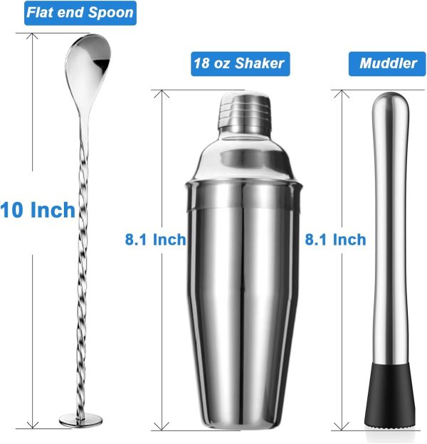 Shakercraft Cocktail Shaker Kit For Home