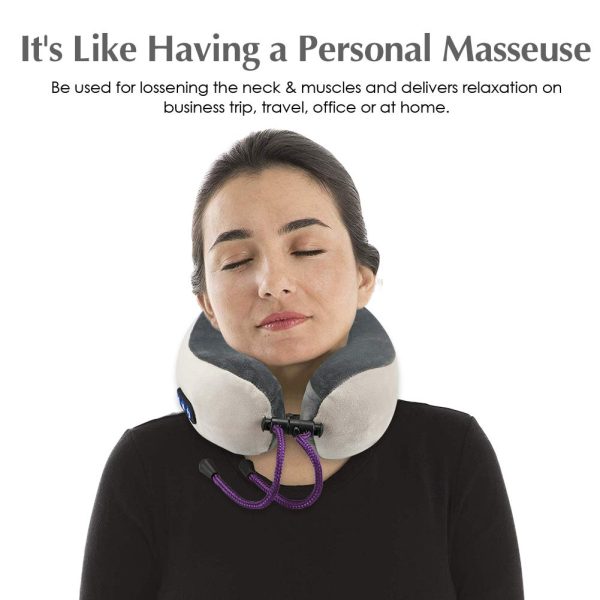 U-Shaped Shiatsu Memory Foam Neck Massager