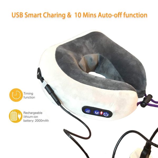 U-Shaped Shiatsu Memory Foam Neck Massager