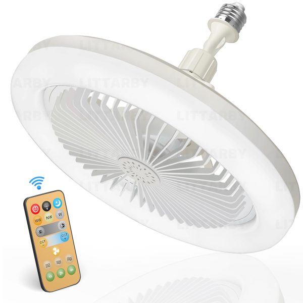 Instabreeze Socket Fan Light