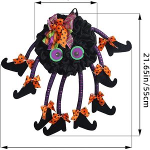 Spiri Halloween Multi-Legged Witch Wreath