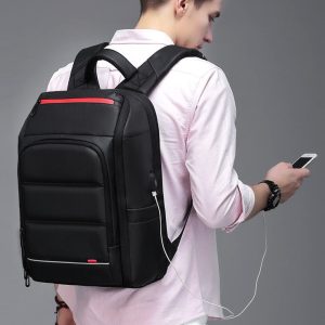 Waterproof Backpack With Multifunctional External Usb Charge Port