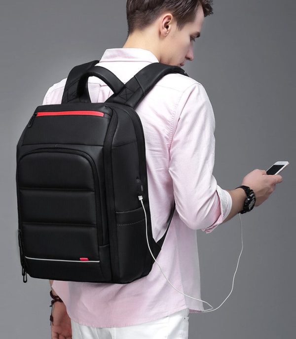 Waterproof Backpack With Multifunctional External Usb Charge Port