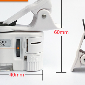 Digital Microscope Camera For Cell Phone With Led Light