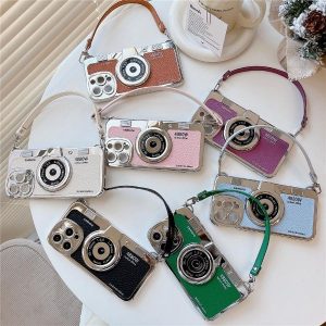 Luxury Korean 3D Camera Phone Case