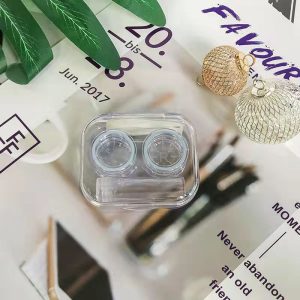 Transparent Contact Lens Storage Box