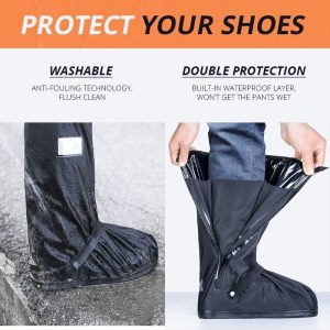 49 - Suitable For Wide Feet - All-Round Long Waterproof Boot Cover