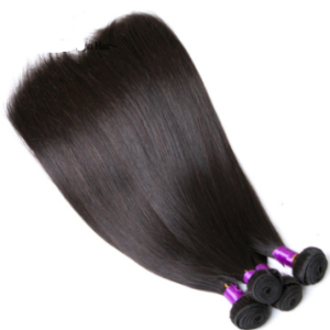 Brazilian Human Straight Hair Extension Natural Color