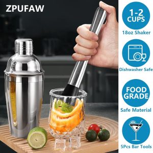 Shakercraft Cocktail Shaker Kit For Home