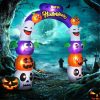 8Ft Halloween Decorations Outdoor, Halloween Inflatable Archway Halloween Blow Up For Yard With Build-In Leds Arch Halloween Yard Decoration Indoor Outdoor Pumpkin Decor