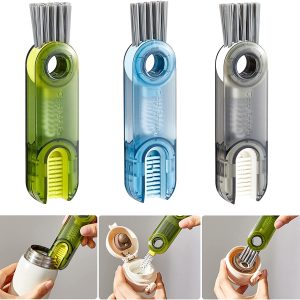 Multiscrub Cup Lid Gap Cleaning Brush 3 Pack