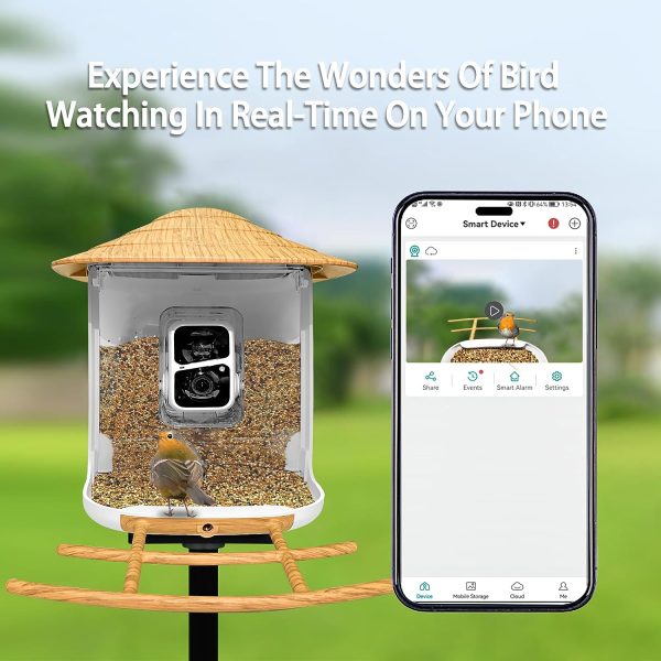 Nestwatch Smart Bird Feeder With Camera