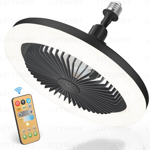 Instabreeze Socket Fan Light