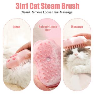 Purrfectsteam Cat Steam Brush