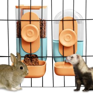 Cageserve Water And Food Feeder Set