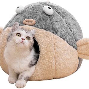 Kawaii Fish Cat Bed