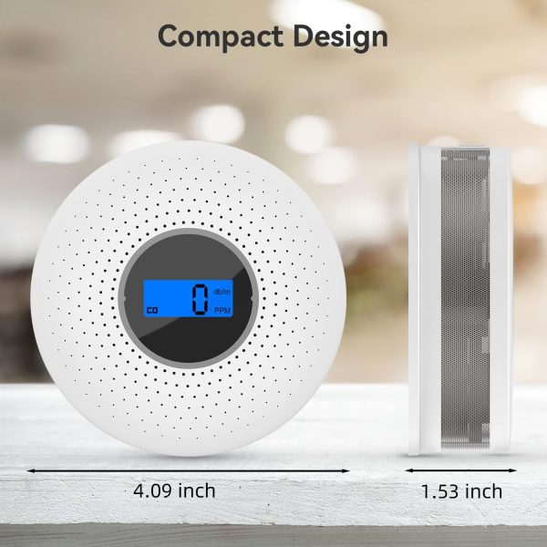 Intellidetect Carbon Monoxide Smoke Detector Combo