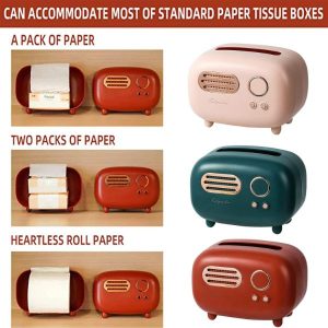 Retro Radio Tissue Box