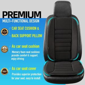 Backease Car Seat Cushion