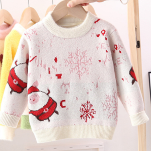 Christmas Children Snowflake Sweater