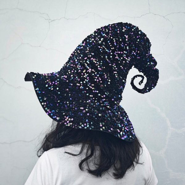 Starrywitch Sparkling Sequin Witch Hat