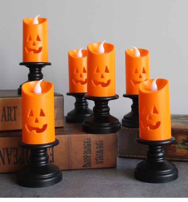 Electric Pumpkin Candles | 1+2