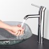 16 Inch Square Glass Vessel Sink Bathroom Vanity Basin