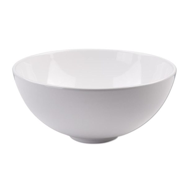 Aquaterior Round Vessel Sink With Pop Up Drain 12