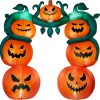 Spirit Halloween 9Ft Light-Up Jack-O'-Lantern Inflatable Archway Decoration