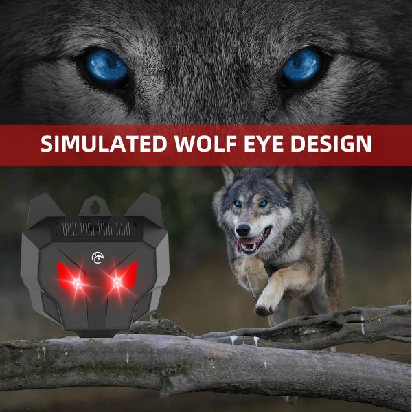 Wolfeyes Solar Animal Repeller