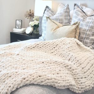 Knit Blanket Throw