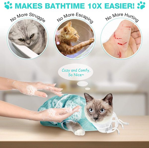 Cat Shower Grooming Bag