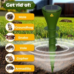 Sunwave Solar Powered Mole Repellent