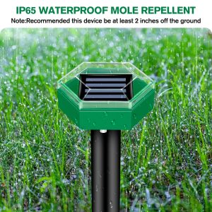 Solarguard Ultrasonic Mole Repellent 4 Pcs Pack