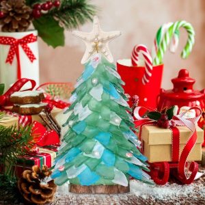 Sea Glass Christmas Tree