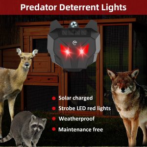 Wolfeyes Solar Animal Repeller