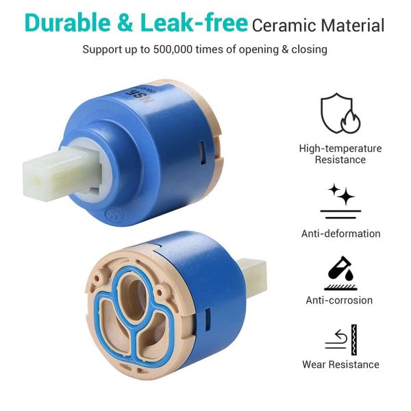 Aquaterior Ceramic Faucet Cartridges Ceramic Disk Replacement