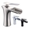 Aquaterior Waterfall Bathroom Faucet Single Handle & Cold 6.5H