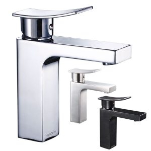 Aquaterior Bathroom Faucet Single Handle Square & Cold 7.5H