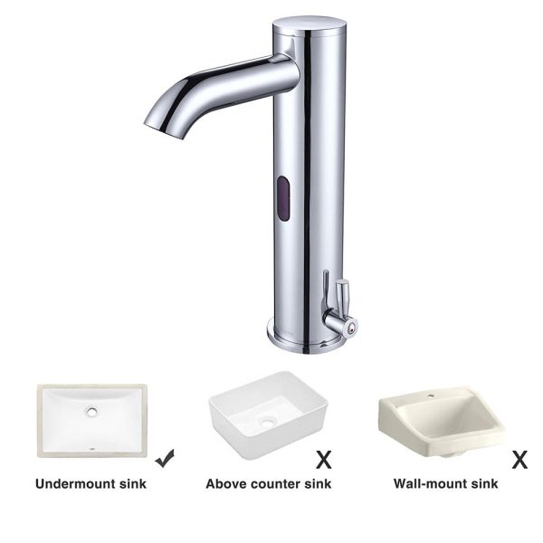 Aquaterior Motion Sensor Touchless Faucet & Cold 10