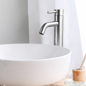 Aquaterior Modern Tall Bathroom Vessel Faucet 12H