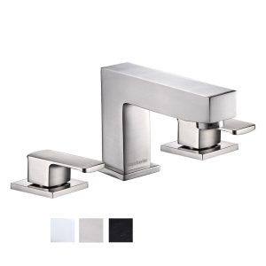 Aquaterior Widespread Bathroom Faucet 2-Handle 4H