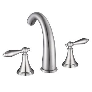 Aquaterior Widespread Bathroom Sink Faucet 2-Handle 6.7H