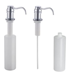 Aquaterior Soap Dispenser For Kitchen Sink Liquid 13.5Oz