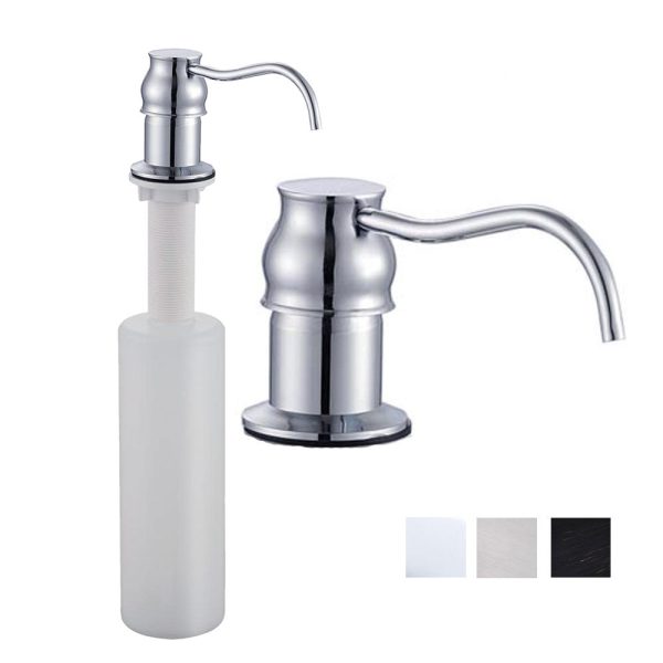 Aquaterior Soap Dispenser For Kitchen Sink Liquid 13.5Oz