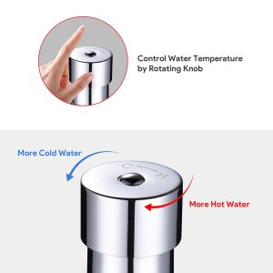 Aquaterior Water Mixing Valve 3 Way 1/2 Solid Brass