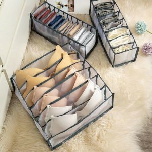 ( )Underwear Storage Box Compartment